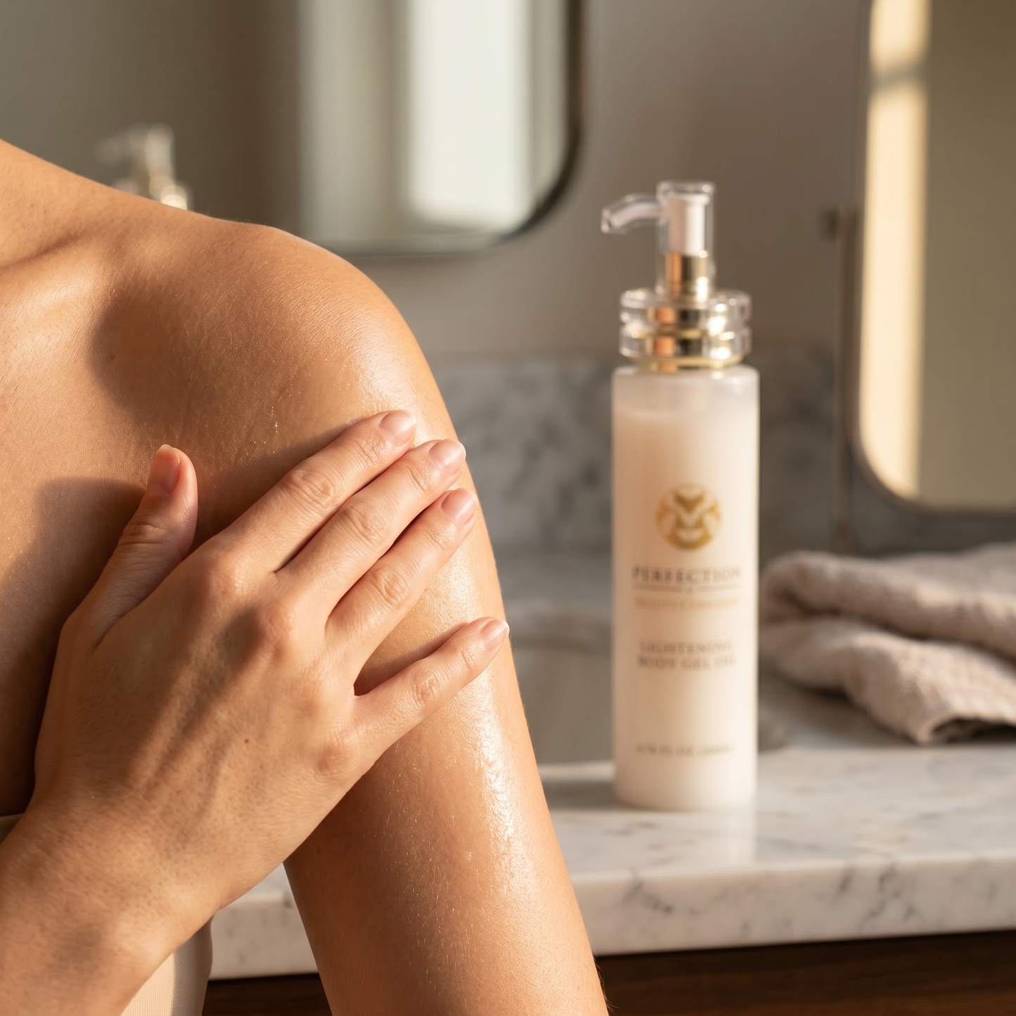 Lightening Body Gel Oil