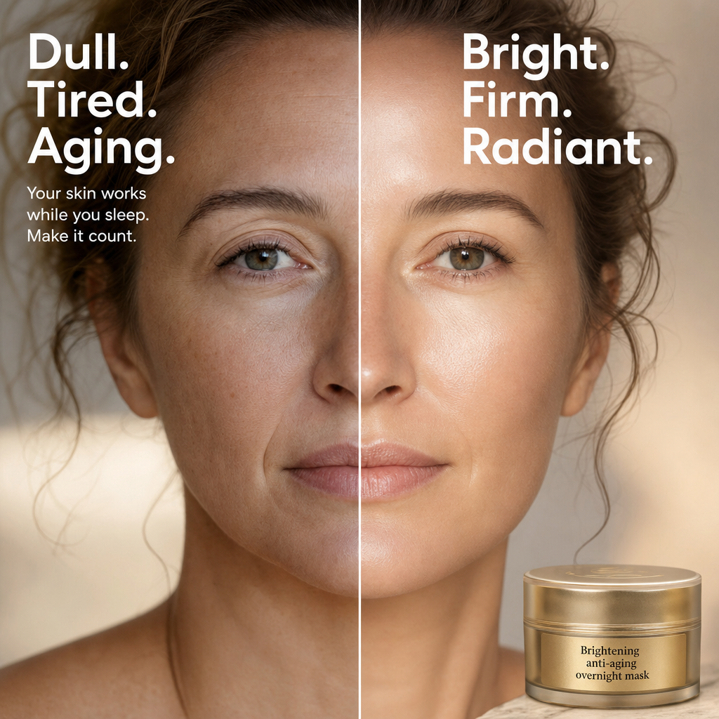 Brightening Anti-aging Overnight Mask